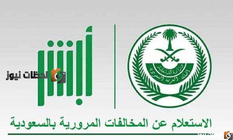 استعلم عن مخالفاتك المرورية فقط باتباع بعض الخطوات البسيطة