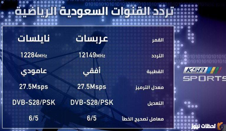 تردد قناة القناة الأولى السعودية 2022 على عرب سات والنايل سات Saudi 1 (KSA 1)