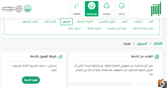 رابط التسجيل في خدمة فرجت