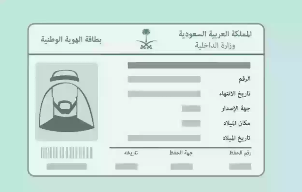 رسوم تجديد الهوية الوطنية إلكترونيًا السعودية 1447