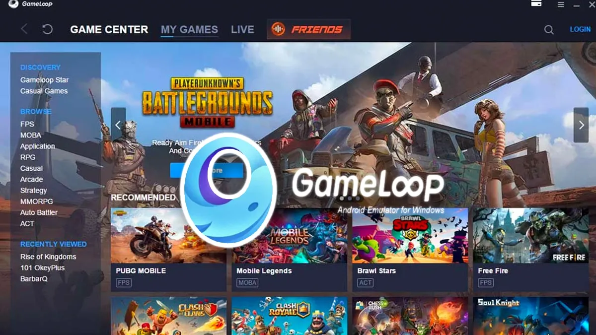 تحميل محاكي جيم لوب GameLoop 2025 للكمبيوتر أخر إصدار مجاناً