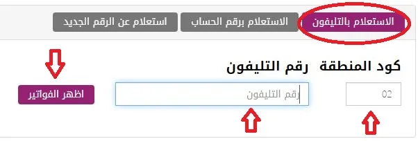 رابط موقع استعلام فاتورة التليفون الارضي 2025 أماكن دفع فواتير التليفون المنزلي