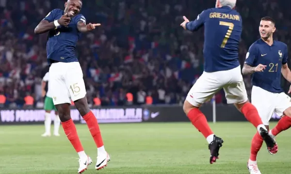 (2-0) ملخص مباراة فرنسا وأيرلندا فى تصفيات اليورو 2025