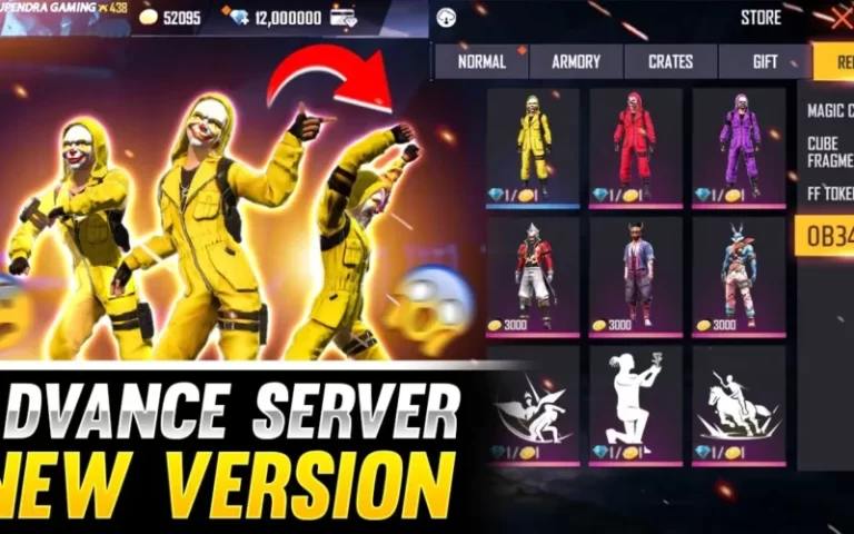 تحميل سيرفر المطورين برابط مباشر .. تحميل فري فاير ادفانس Free Fire Advance Server APK 2025 للاندرويد اخر اصدار