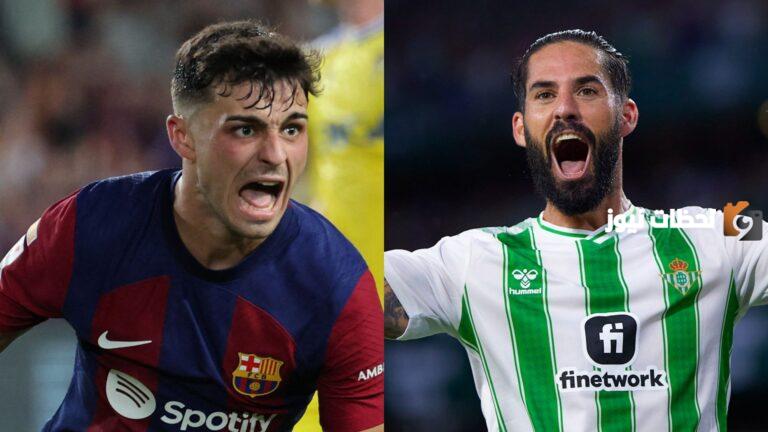 نتيجة مباراة برشلونة وريال بيتيس في الدوري الأسباني 2025/2025