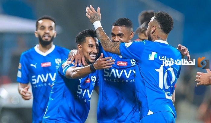 “الأهداف واهم اللقطات” نتيجة مباراة الهلال ضد ضمك في الدوري السعودي 2025/2025