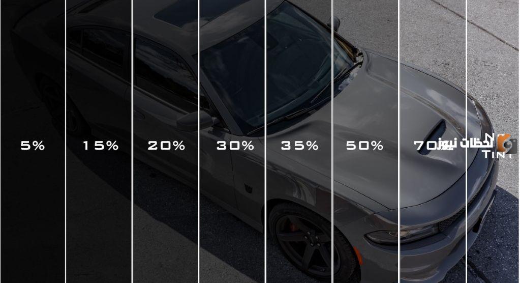 التظليل المسموح به في السعودية 35% لزجاج السيارة