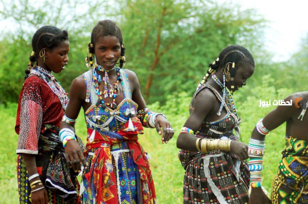 خريطة توزيع القبائل في السودان