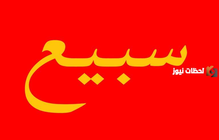 ماذا يرجع لقب السبيعي؟