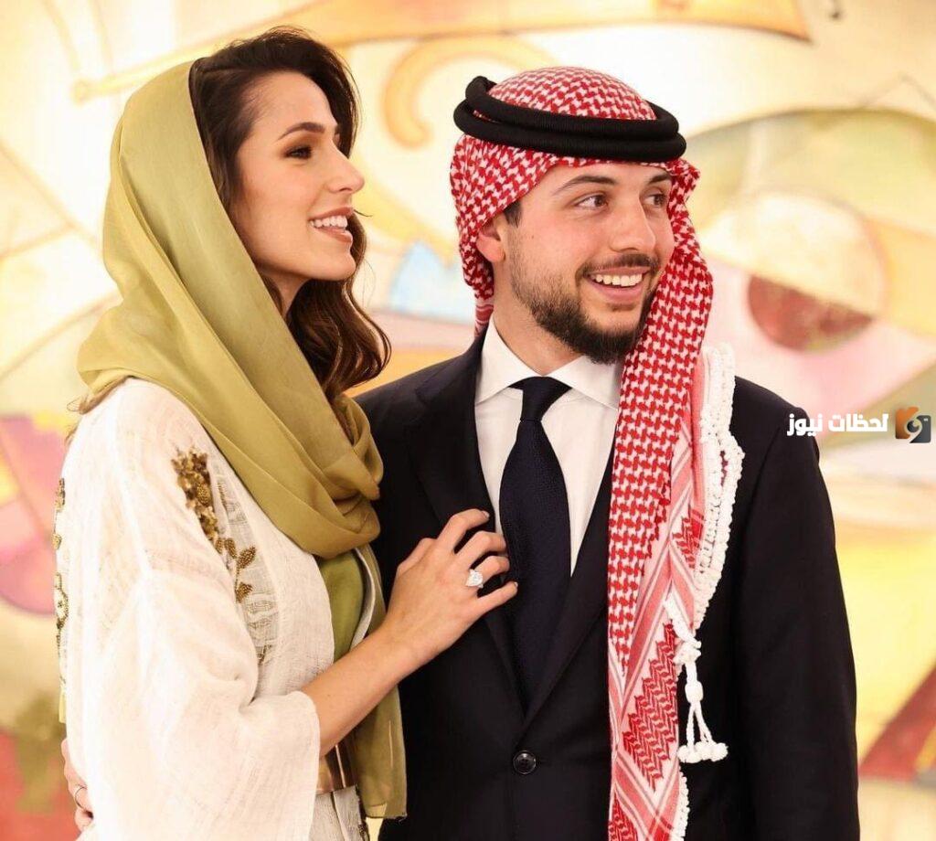من هي زوجة ولد ملك الاردن وكم عمرها