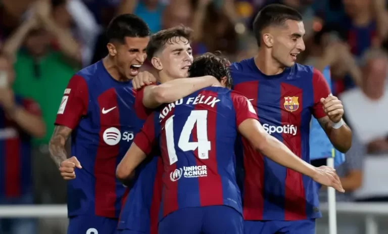 نتيجة مباراة برشلونة أنتويرب (5-0)