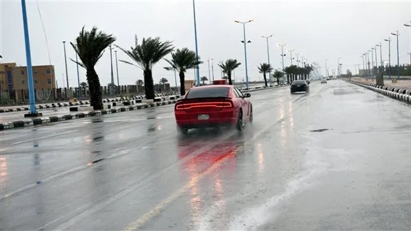 أمطار متوسطة مع رعد