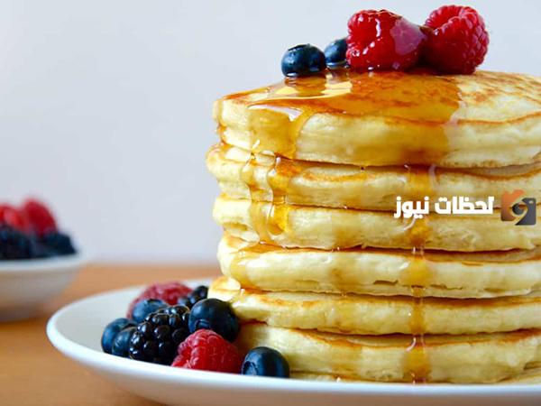 طريقة عمل البان كيك بدون حليب وبيض