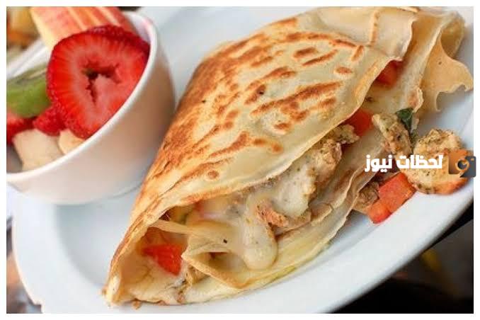 طريقة عمل الكريب بالفراخ زي الجاهز