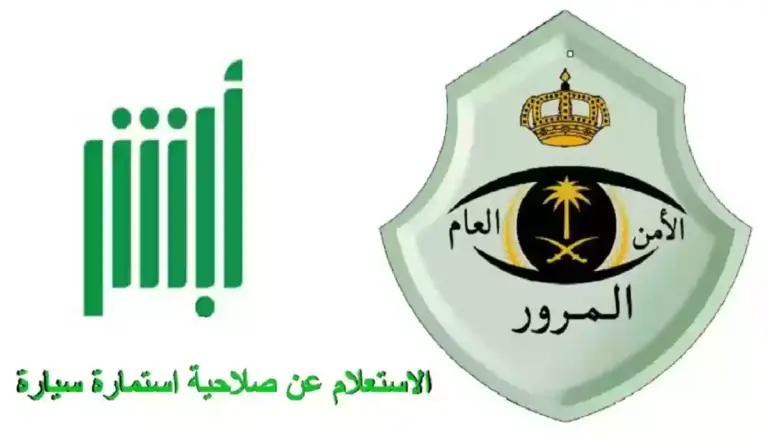 كيفية الاستعلام عن صلاحية استمارة سيارة برقم اللوحة عبر أبشر