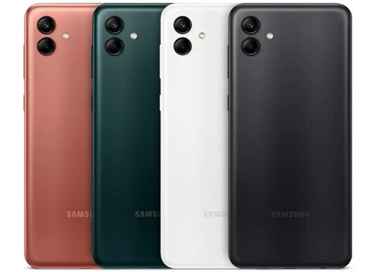 «الحق الفرصة» ارخص تلفون من سامسونج هاتف Samsung Galaxy A04 الاقتصادي.. سعر ومزايا تجنن