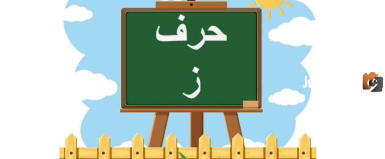 اسماء جماد بحرف الزاي ز وجميع المعلومات عن الجماد بحرف ز
