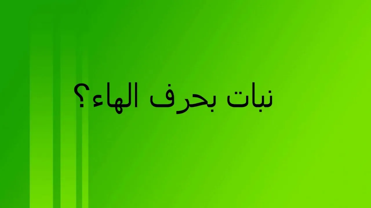 اسماء نبات بحرف الهاء ه وجميع المعلومات عن نباتات بحرف ه