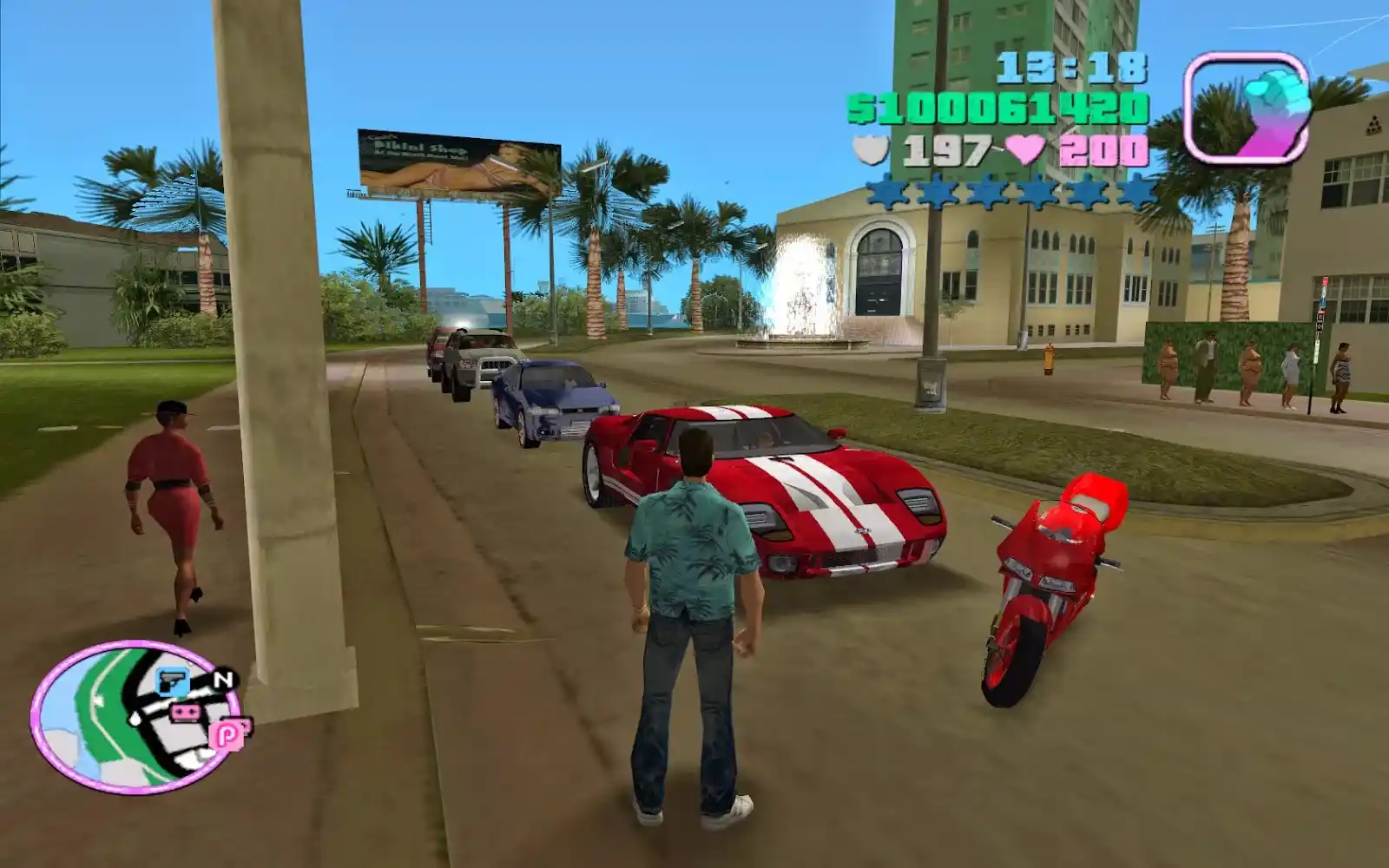 طريقة تحميل لعبة جراند ثيفت اوتو فايس سيتي للكمبيوتر بسهولة Grand theft auto vice city