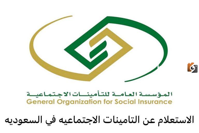 طريقة الاستعلام عن التأمينات في السعودية 2025 برقم الهوية عبر الرابط
