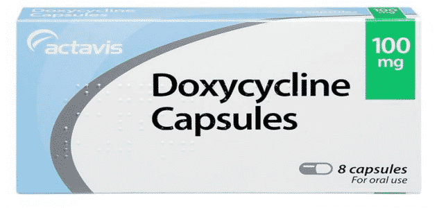 طريقة استخدام حبوب doxycycline 100mg لحب الشباب