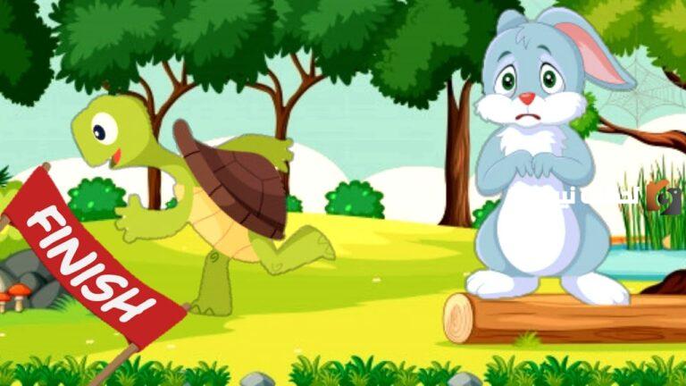 قصة الأرنب والسلحفاة: قصة المثابرة والعزيمة