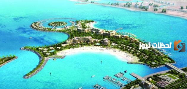 أين يقع منتجع جزيرة المرجان