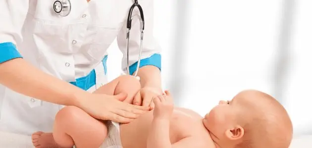 التخلص من مغص الاطفال الرضع