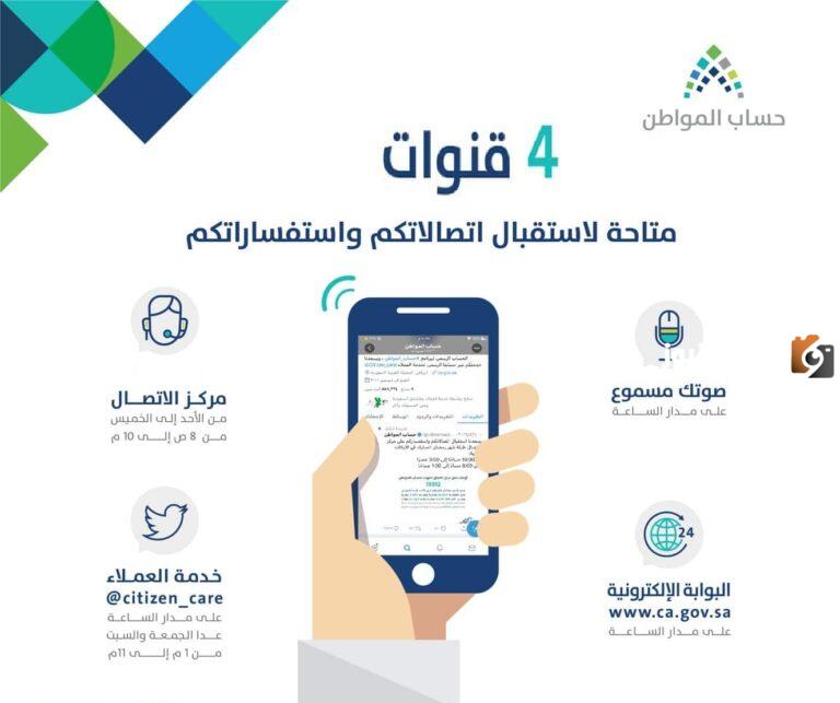الموارد البشرية تعلن طرق التواصل ورقم خدمة عملاء حساب المواطن؟ وشروط التسجيل