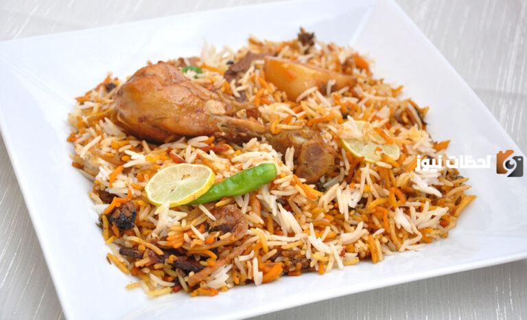 طريقة عمل برياني الدجاج الهندي