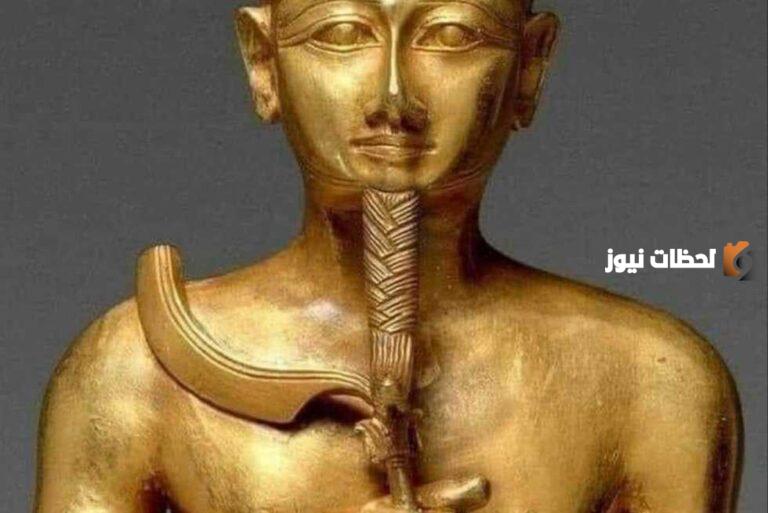 تعرف على التماثيل الفرعونية المصنوعة من الذهب