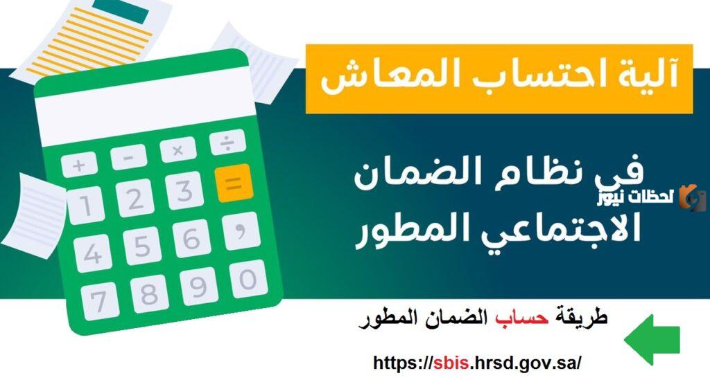 الضمان الاجتماعي المطور, حاسبة الضمان الاجتماعي المطور, خطوات استخدام حاسبة الضمان الاجتماعي
