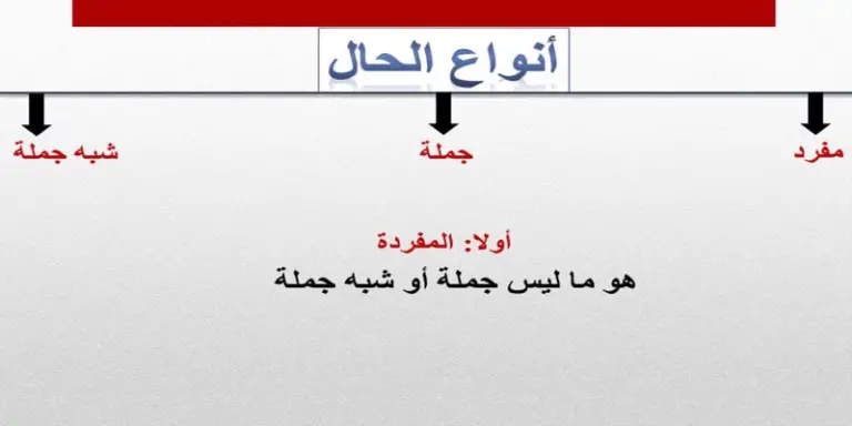 ما الفرق بين الصفة والحال