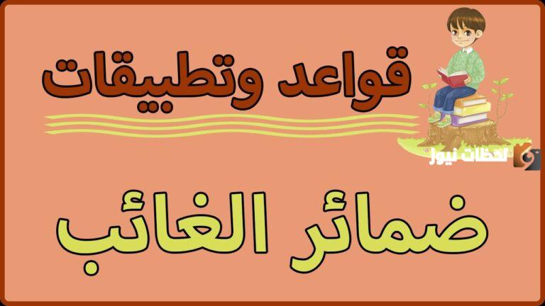ما هو الضمير في اللغة العربية؟ مع ذكر أمثلة