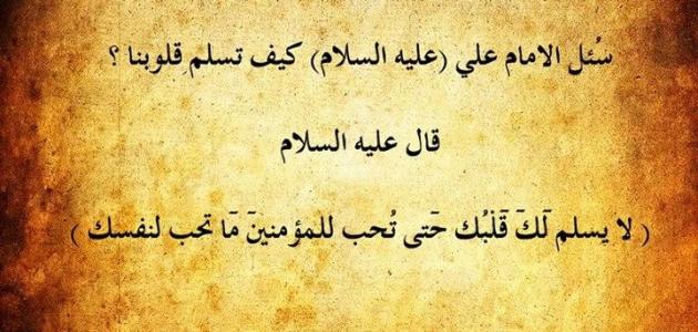 مجموعة من أفضل حكم الامام علي