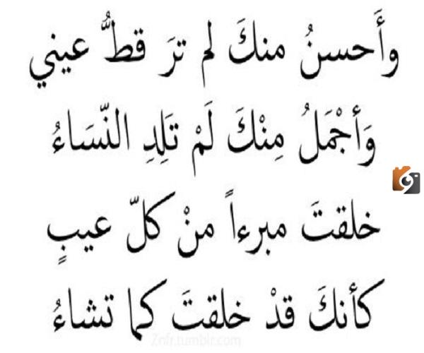 شعر حسان بن ثابت عندما رأى الرسول إسلام ويب