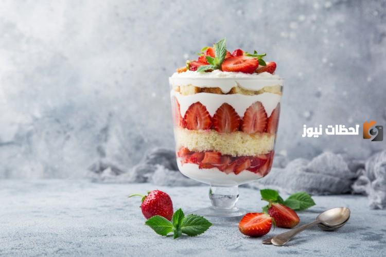 كيفية عمل ترايفل الفراولة في المنزل