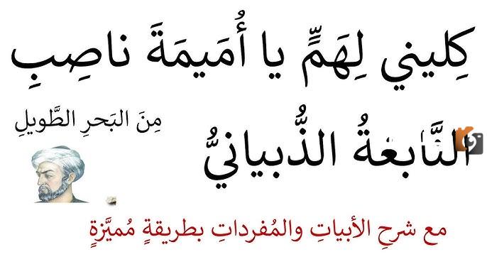 شرح قصيدة إذا غامرت في شرف مروم للمتنبي