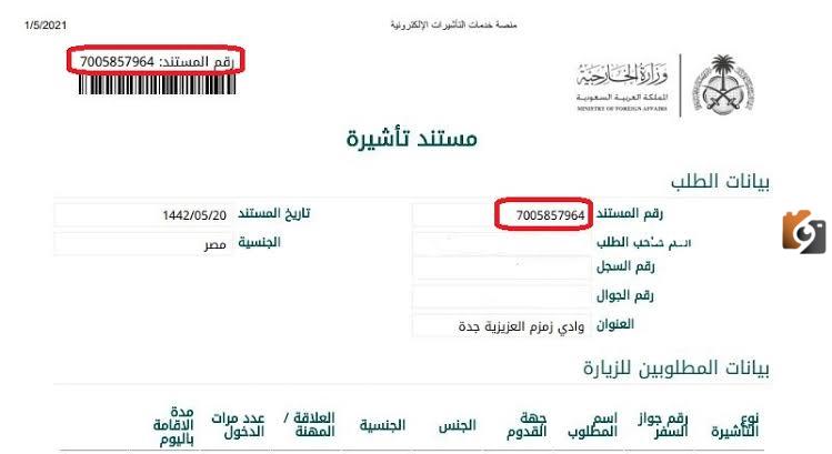 هل تريد استخراج تأشيرة الزيارة العائلية