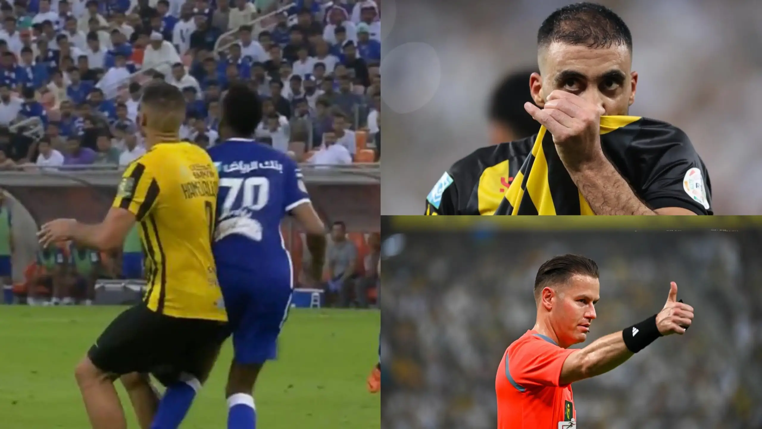  ركلة الجزاء التي دفعت حمد الله على الفوز