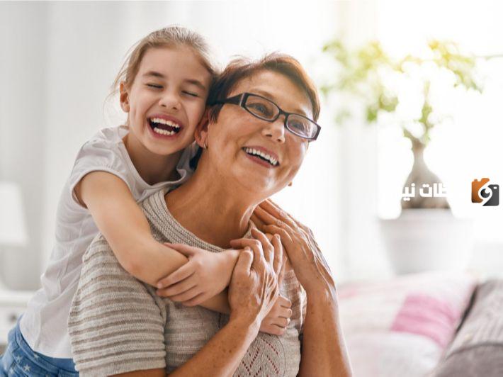 تعبير عن الجدّة جميل وكامل العناصر وقصير