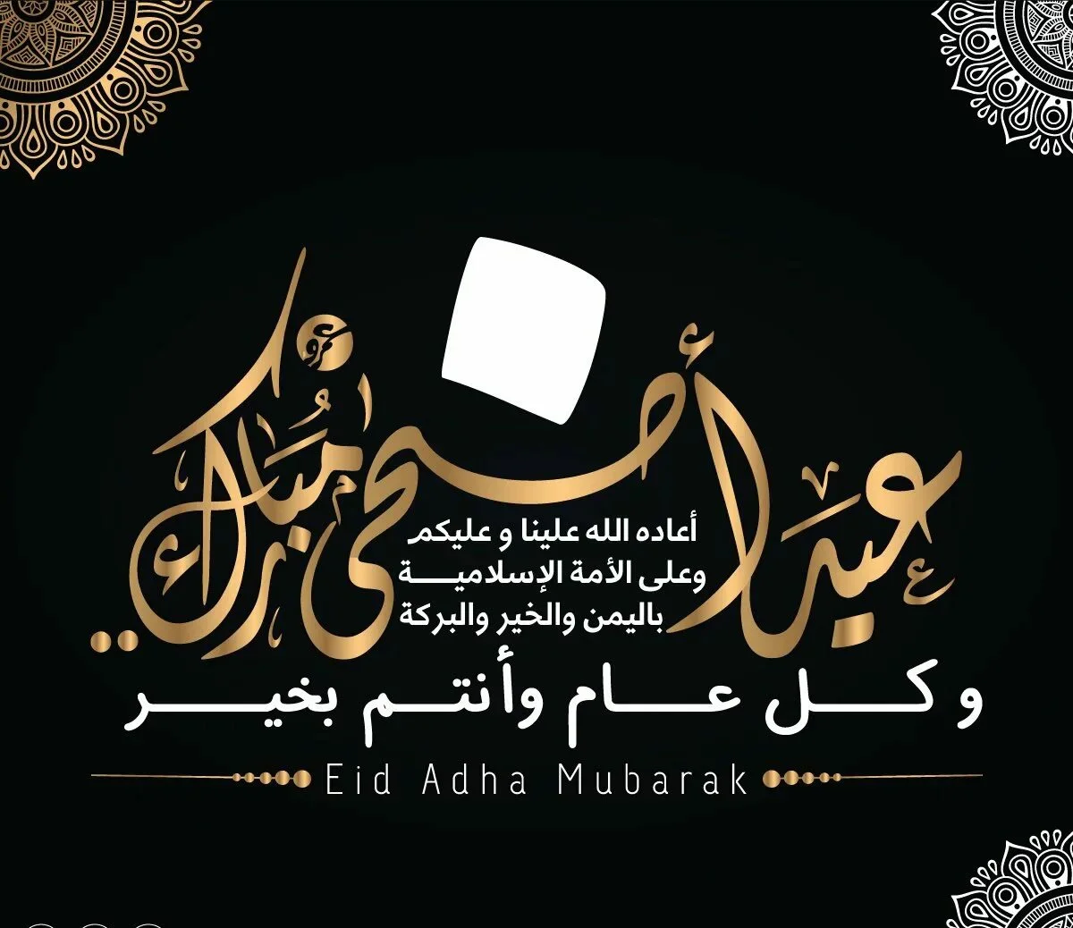 تهنئة رسمية في عيد الأضحى المبارك