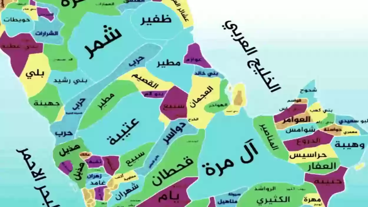 رمز قبيلة عتيبة وما أصلها