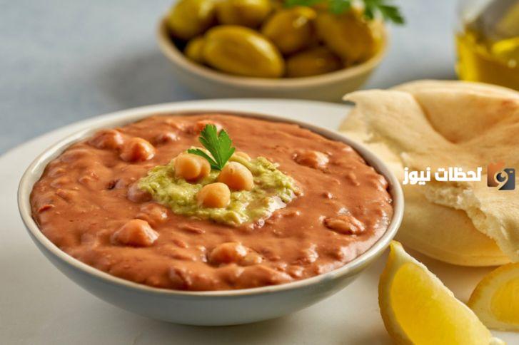 طريقة تدميس الفول لسحور رمضان.