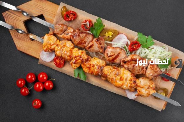 شيش طاووق بالفرن على طريقة منال العالم