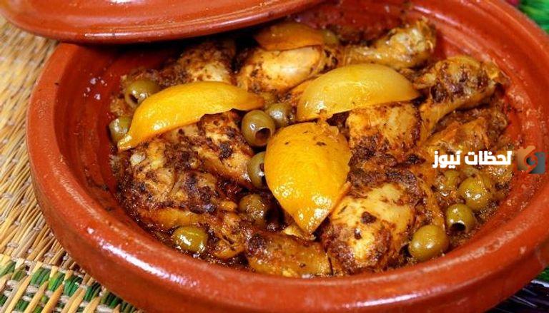 طريقة تحضير طاجين الدجاج بالبطاطس