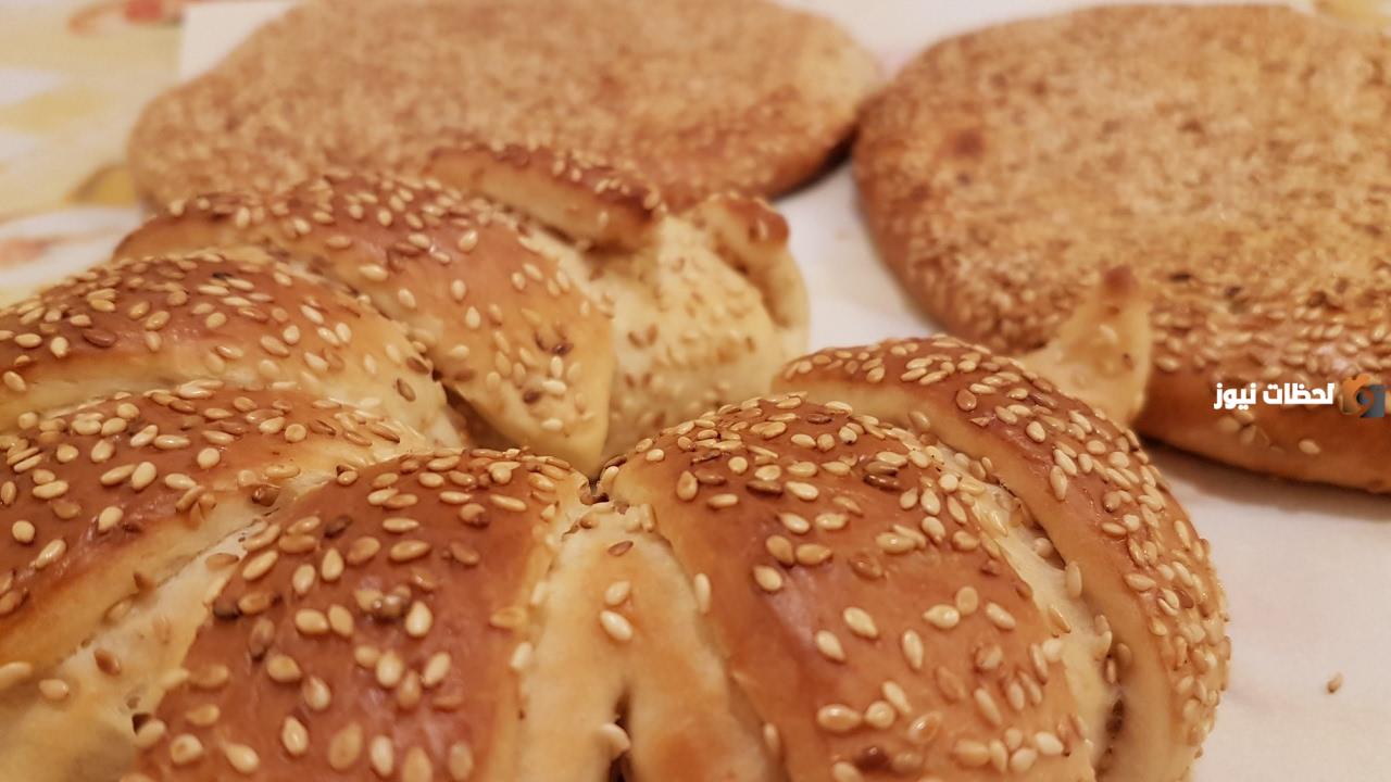 طريقة عمل خبز رمضان السوري المعروك الشامي على أصوله قطني وخفيف وشهي