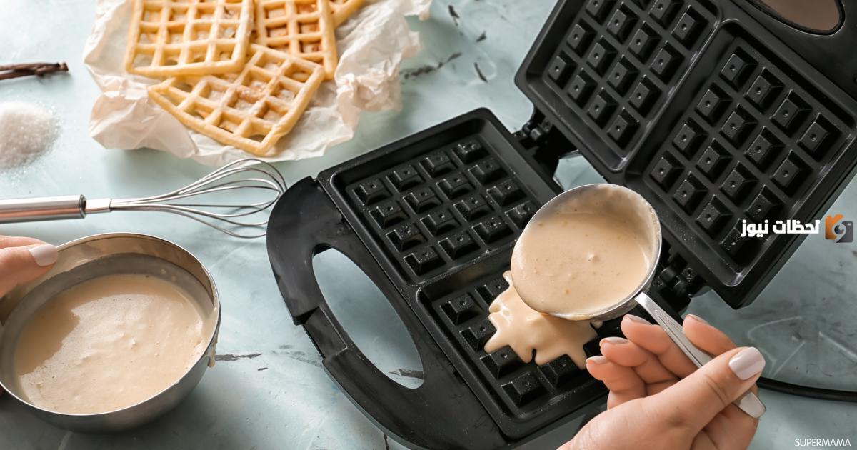 طريقة عمل عجينة الوافل بدون بيض