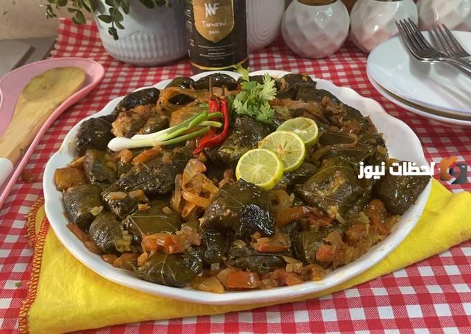 طريقة عمل كبيبة حائل التقليدية على أصولها بورق العنب