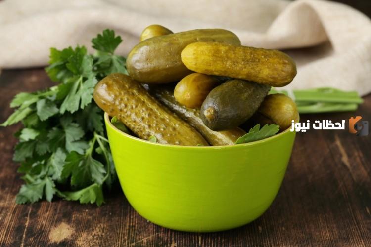 طريقة عمل مخلل الخيار المقرمش السريع على الطريقة السورية